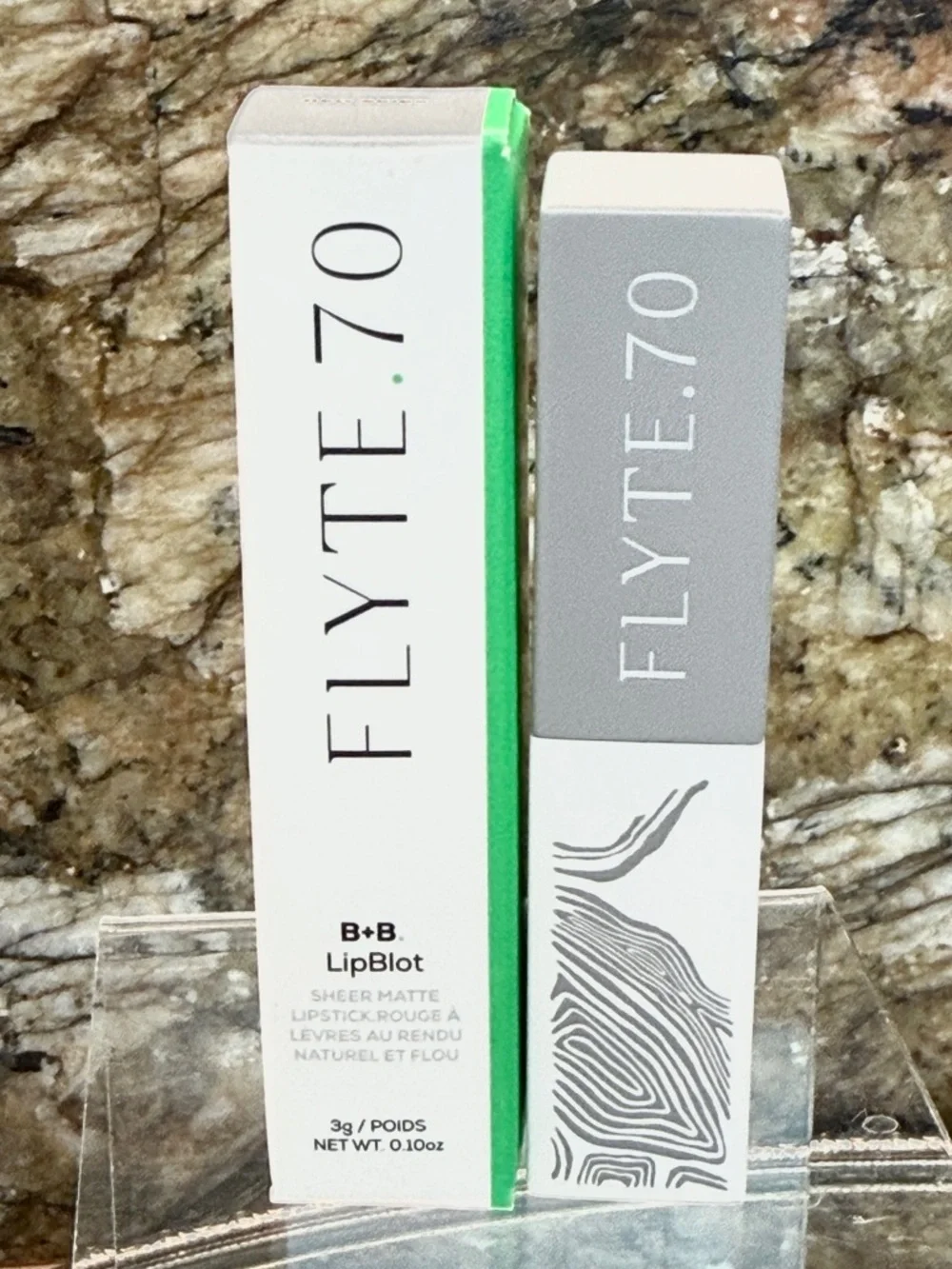 FLYTE 70 B+B LipBlot Red Skies Sheer Matte Lipstick Blurred Classic Retro Look